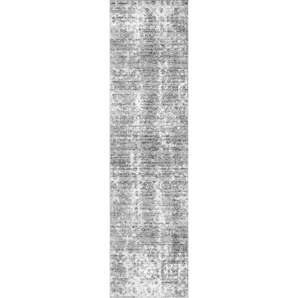 nuLOOM Modern Granite and Mist Grey Area Rug - 8& Round