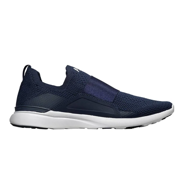 APL Women's Techloom Bliss Navy/White Shoes in Size 7.5 - Athletic Propulsion Labs
