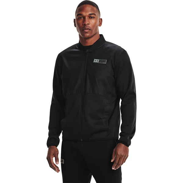 Under Armour Men's Armour Fleece Storm Bomber Jacket - Black, MD