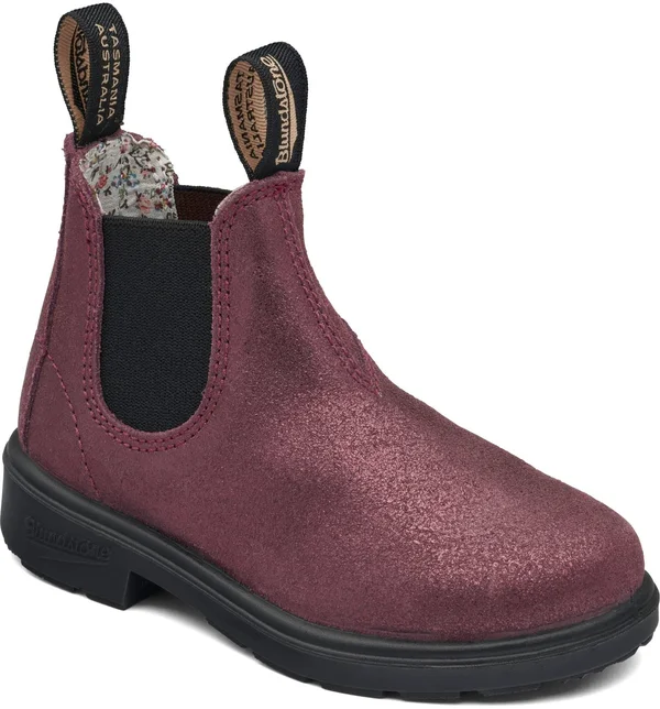 Blundstone Rose Pink Leather Chelsea Boots Kids& Style 2090, Size 8 (US)