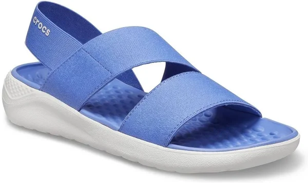 Crocs Women's LiteRide Stretch Sandal, Blue, W4