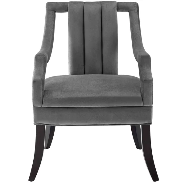 Modway Harken Accent Chair Performance Velvet Set of 2 Pink