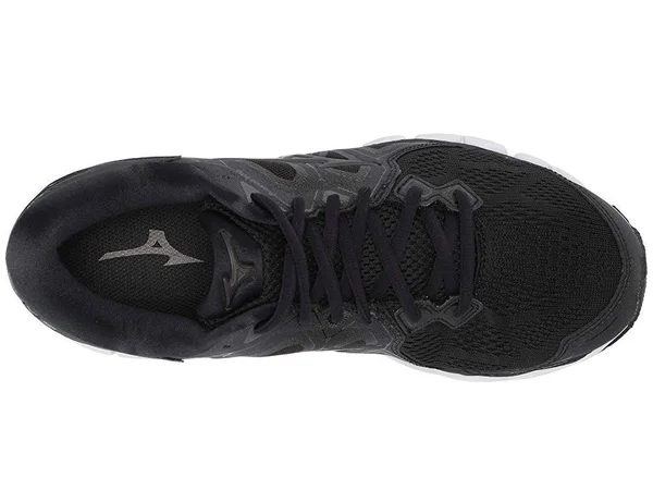 Mizuno - Men's Wave Sky 2 Running Shoe, Black, Size 7