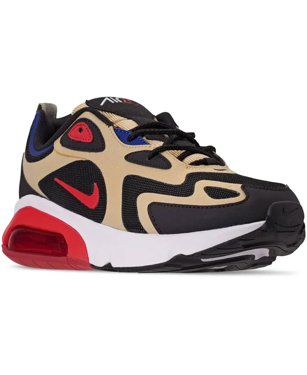 Nike Air Max 200 &Team Gold& Mens Sneakers, 11.0