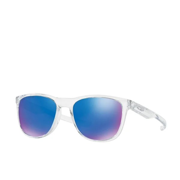 Oakley Trillbe x Polarized Sunglasses - Polished Clear/Sapphire Iridium