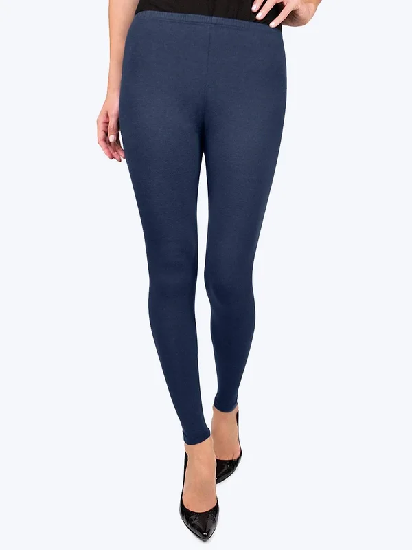 Tencel Whisper Knit Classic Legging- Black, Xs