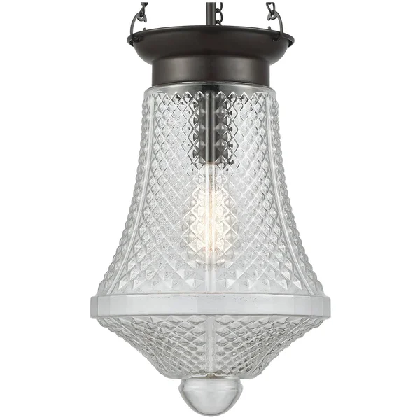 Elk Lighting 56580/1 Victoriana 1 Light Pendant in Oil Rubbed Bronze