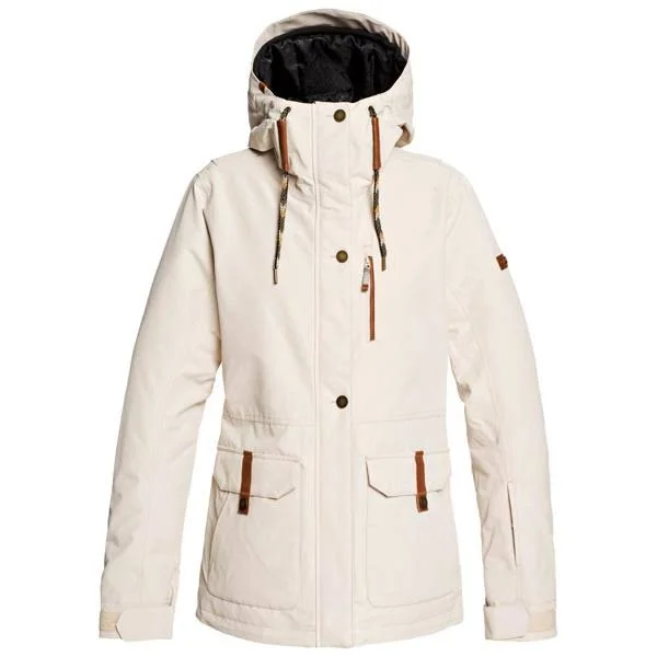 Roxy Snow Women's Andie Jacket - Oyster Gray, XL