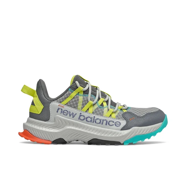 New Balance Kids& Shando - Grey/Yellow (Size 4)