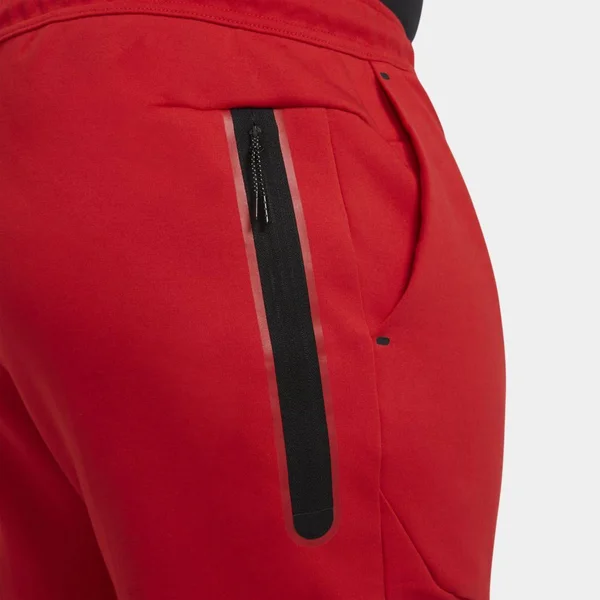 Nike Tech Fleece Taped Jogger Pants Cu4495 - XLT, Red