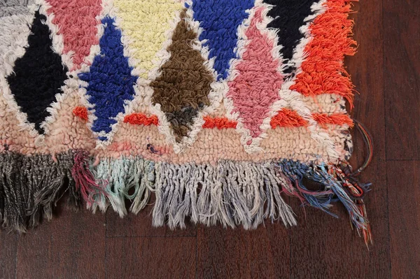 Moroccan Oriental Runner Rug Wool Hand-Knotted Hallway Carpet 3x9