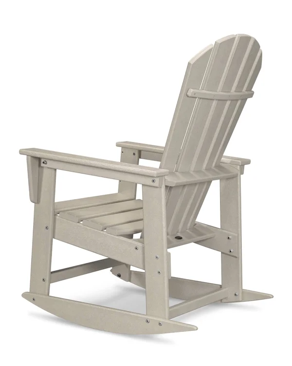 POLYWOOD South Beach Rocking Chair - Sand