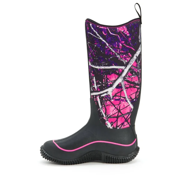 Muck Women's Hale Boots Black - Muddy Girl Camo 9