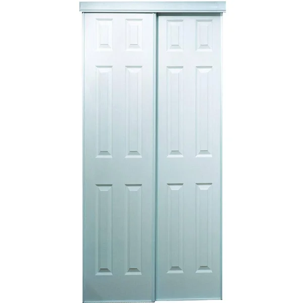 TRUporte 340012 72 x 80 in. 106 Series Composite Bypass DOOR, White