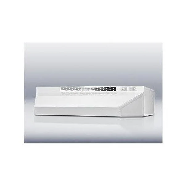 Summit H1620W 20x22 Convertible Range Hood - White