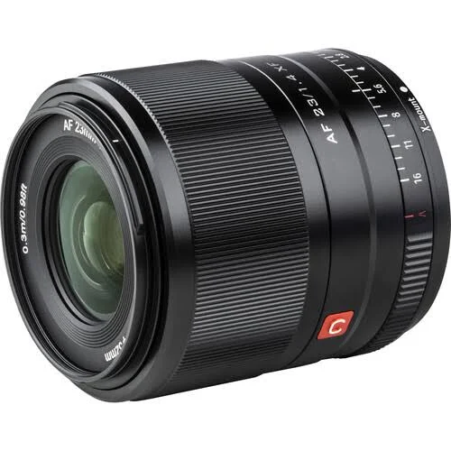 Viltrox AF 23mm f/1.4 XF Lens V2 for Fujifilm X-Mount APS C es - Prime, Wide, Focus Autofocus, f/2.8 or Faster, f/1.4, 52mm, 34mm