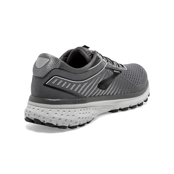 Men's Brooks Ghost 12 (Black/Grey) 9