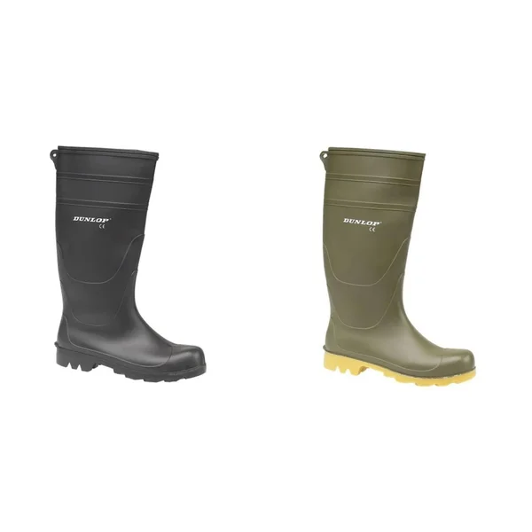 Dunlop Universal PVC Welly, Mens Wellington Boots, Rain Boots