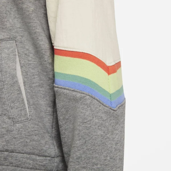 Nike Girls& Sportswear Heritage Full Zip Hoodie - L (Large)