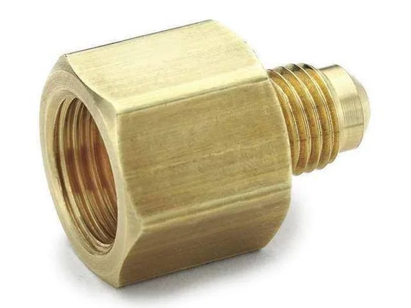 Parker 661FHD-8-6 1/2x22 Male x 3/8x22 Female Flare Extruded Reducer 10pk