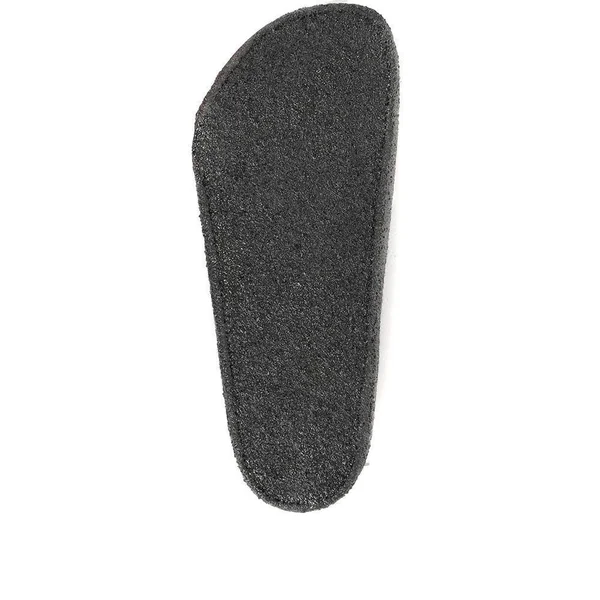 Birkenstock Men's Zermatt Wool Felt Slippers - Grey - US 06.5