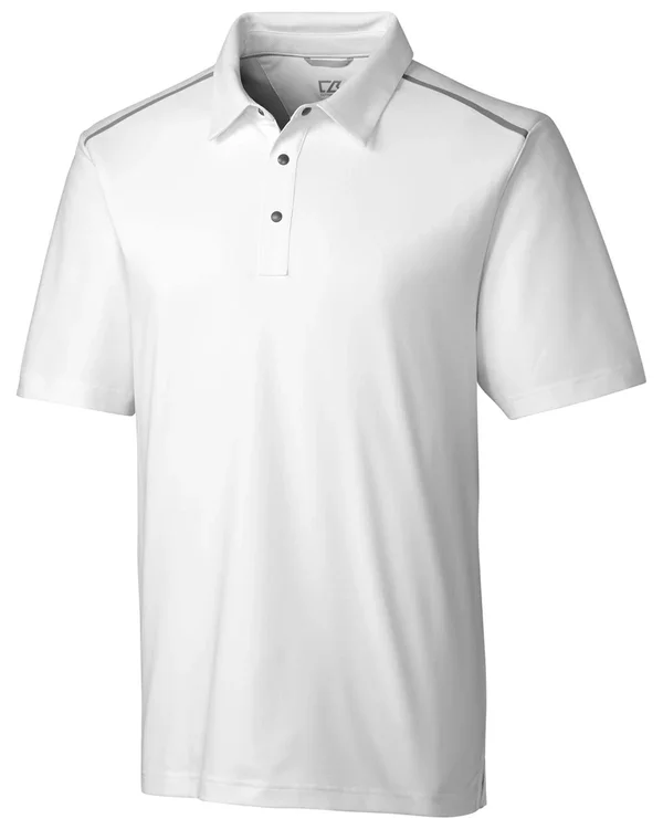 Cutter & Buck Men's Big & Tall Fusion Polo - White