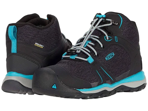 Girl's Keen Terradora II Waterproof Sneaker - Size 2 M - Black