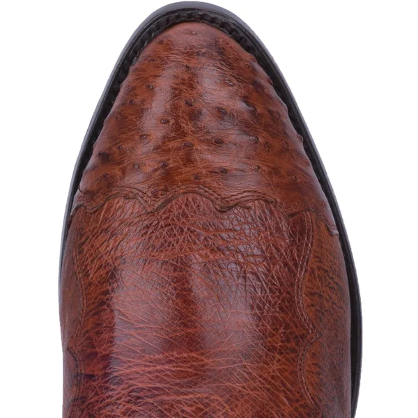 Dan Post Men's Pugh Cowboy Boot Dpp5210 - Cognac Ostrich