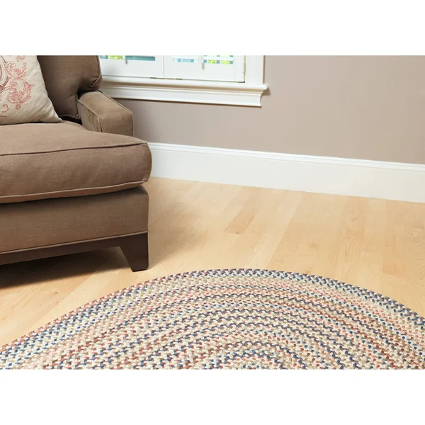 Copper Grove Coconino Braided Area Rug - 11& x 11& Round - Dark Brown