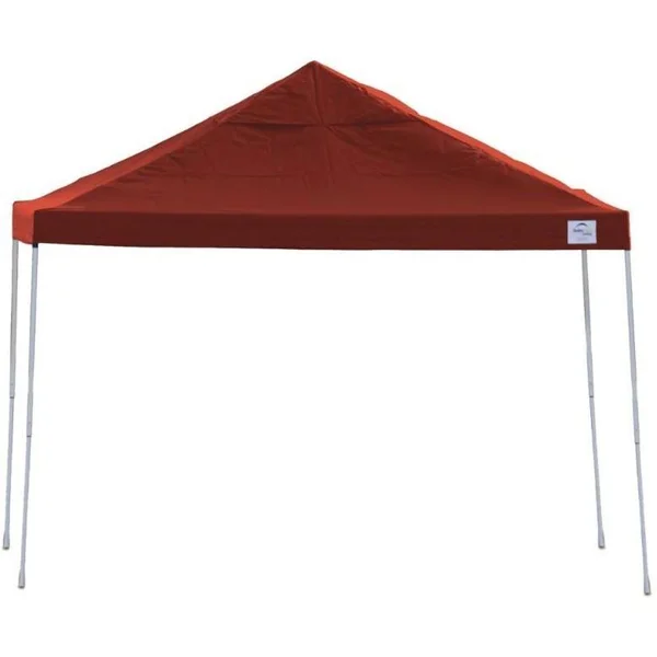 ShelterLogic 12 ft. x 12 ft. Pro Pop Up Canopy - Straight Leg, White