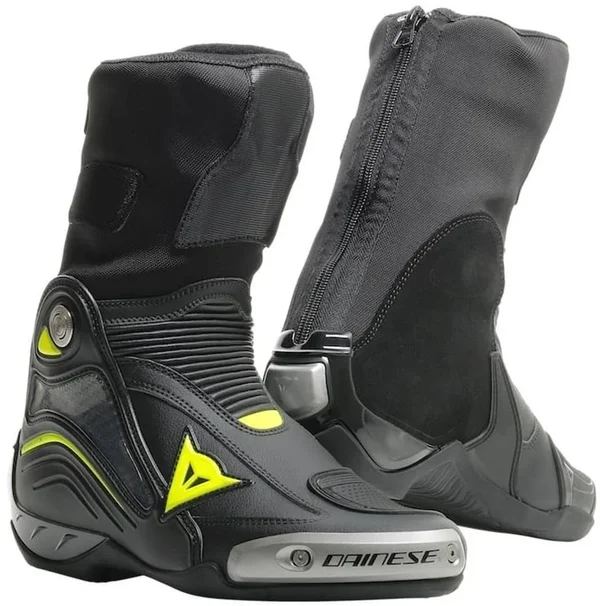 Dainese Axial D1 Boots - Black/Fluo Yellow - 44