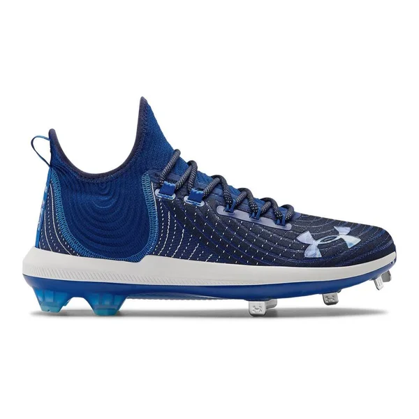 Under Armour Harper 4 Low St - Mens Metal Cleats - Royal/Royal, Size 12.5
