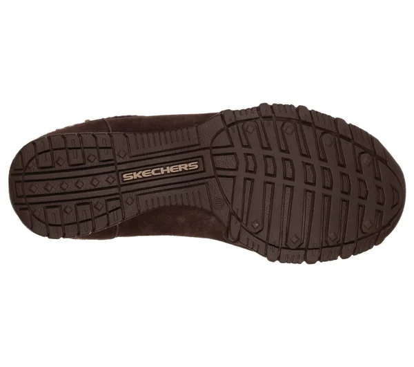 Skechers Women's Relaxed Fit: Bikers - Lineage Boots, Chocolate, 7.5