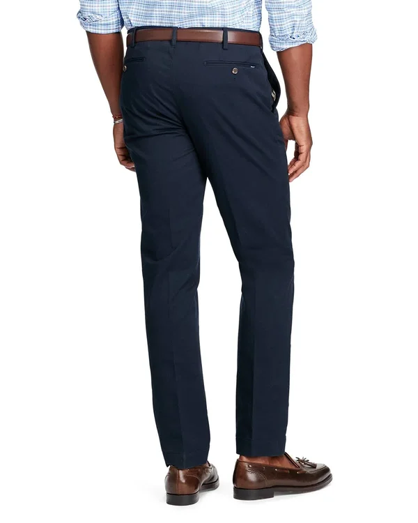 Polo Ralph Lauren Men's Stretch Slim Fit Chinos - Blue - Size 40x32