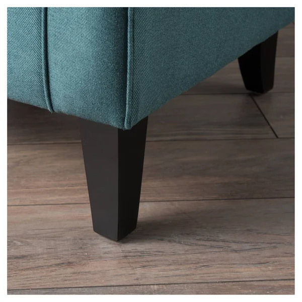 Roseville Upholstered Club Chair - Dark Teal - Christopher Knight Home