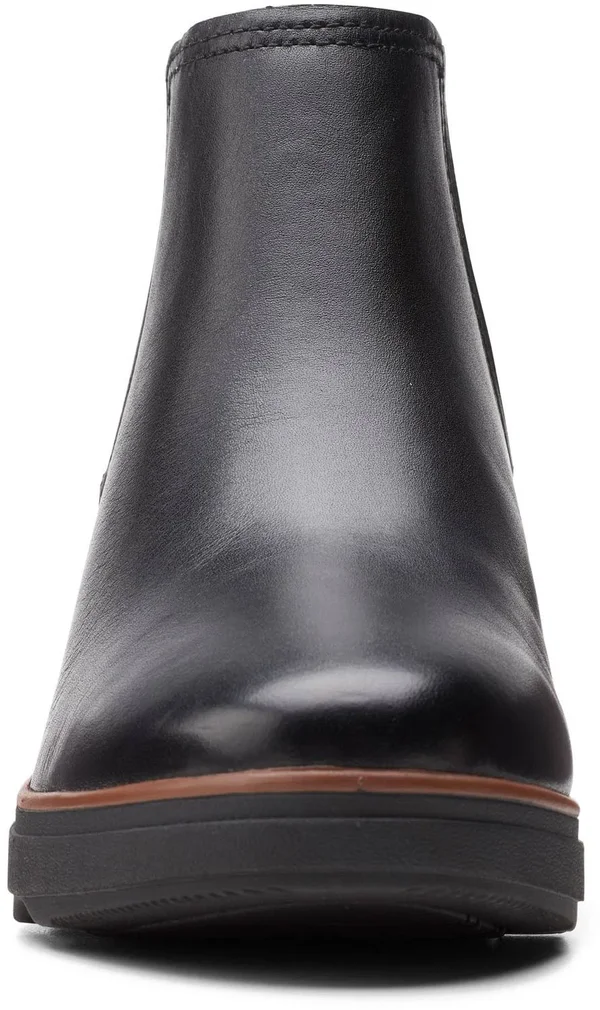 Clarks Women's Collection Mazy Tisbury Boots - Black Leather