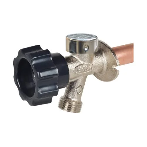 Prier 478-04-LF 4x22 Lead-Free Anti-Siphon Wall Hydrant 1/2x22 MPT x 1/2x22 SWT