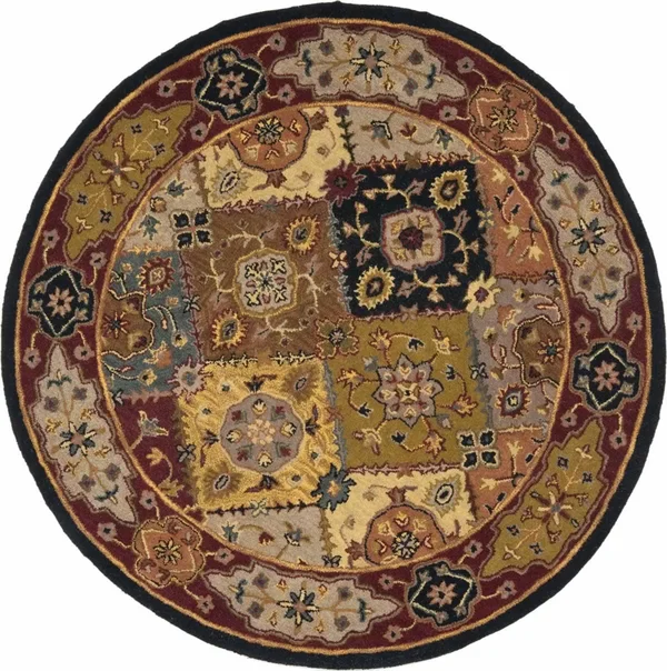 Safavieh Heritage HG512B 2&3x22 x 16&0x22 Runner Multi - Red Area Rug