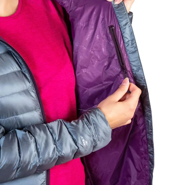 Montane Womens Featherlite Down Jacket Stratus Grey 10