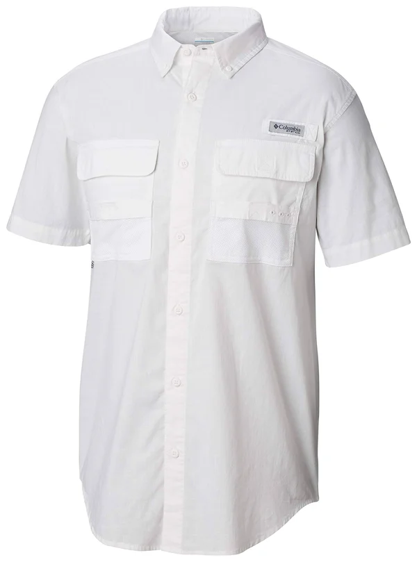 Columbia Sportswear Men's Half Moon Shirt White - 2X-Large - Men's Fishing Tops at Academy Sports