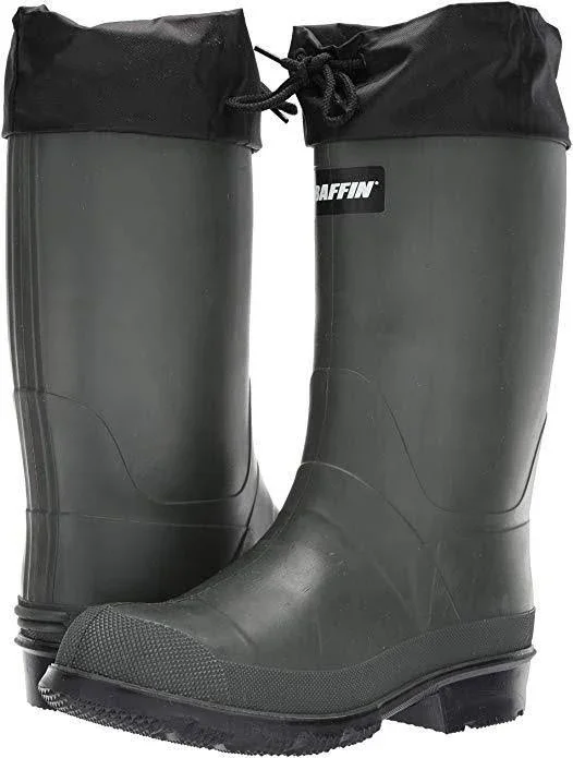 Baffin Men's Hunter STP Work Boot, Black/Green, 14 M US