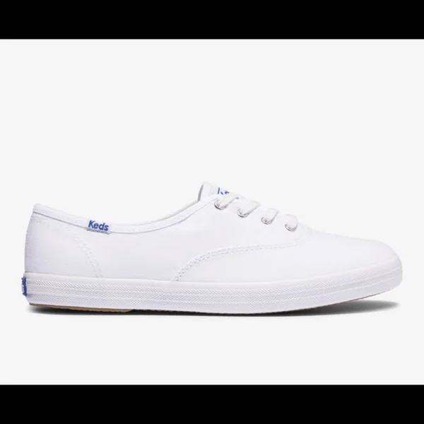 Keds Champion Feat. Organic Cotton White, Size 11XW Women's Shoes