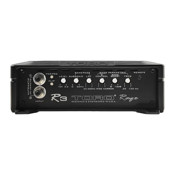 Toro Audio R3 - 1500 Watt Max - 1 Ohm Stable Monoblock Car Amplifier