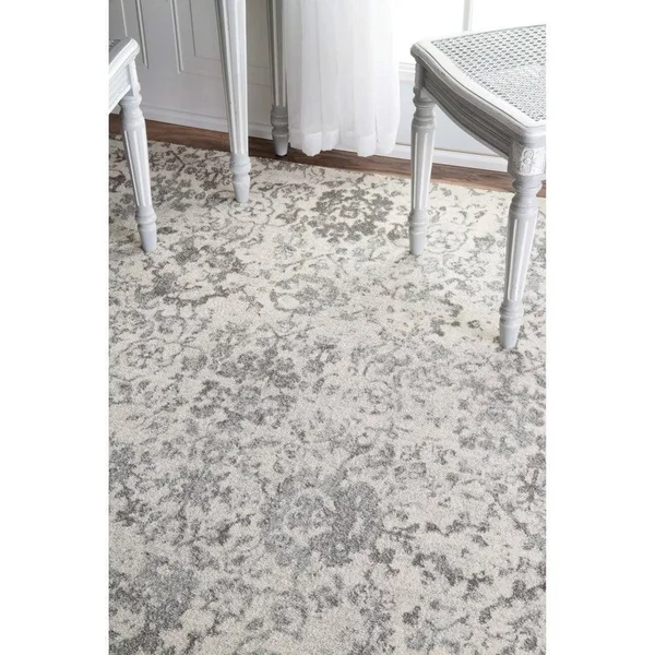 nuLOOM Floral Damask Rosemary Area Rug - 5& x 7& 5