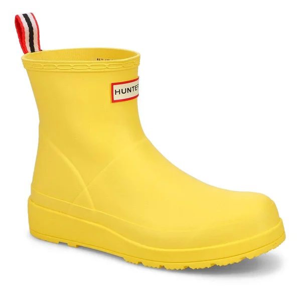 Hunter Women Original Short Play Boots Yellow 6