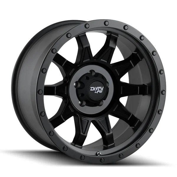 Dirty Life Roadkill (9301) Matte Black/Black Beadlock 17x8.5 5-139.7 -6mm 108Mm
