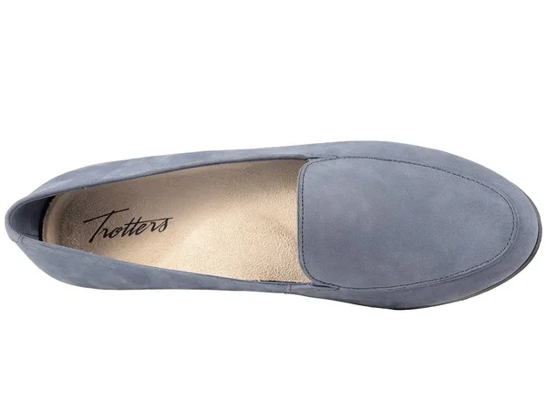 Trotters Women's Monarch Loafer, Size: 12, Denim Jeans Nubuck