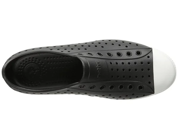 Native Men's Jefferson Shoes - Jiffy Black/ Shell White - 13