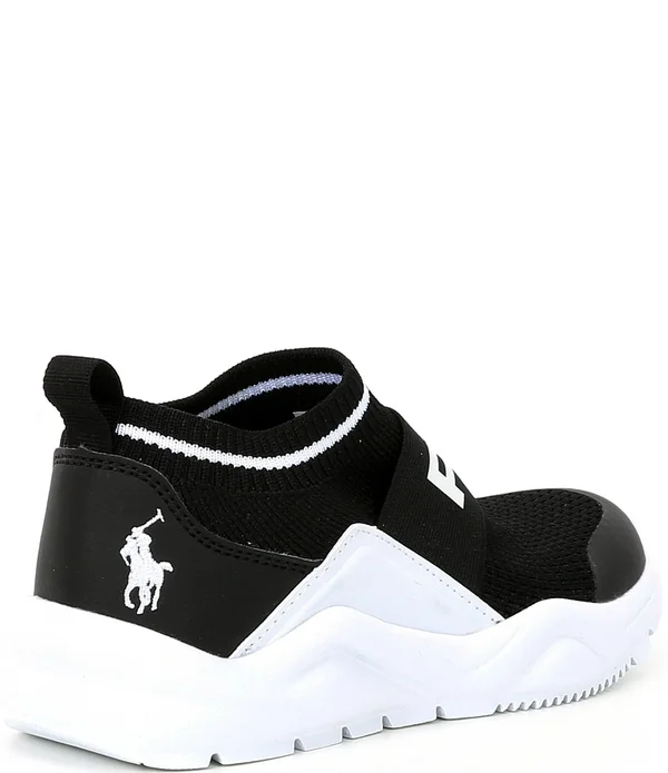 Boys& Polo Little Kid & Big Kid Chaning Low Sneakers in Navy/White Size 4 - Big Kid Medium