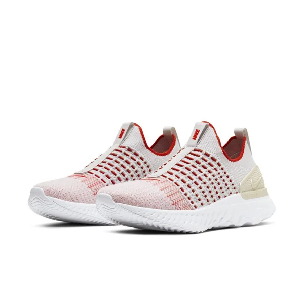 Nike React Phantom Run Flyknit 2 Women's Running Shoes in Grey - Size: 11, CJ0280-003